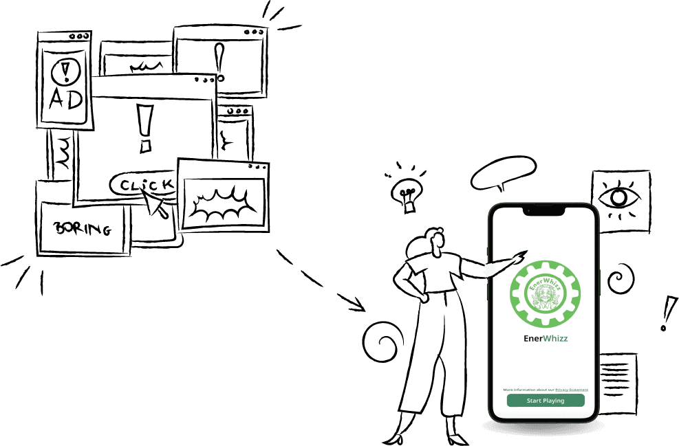 EnerWhizz provides engagement by design